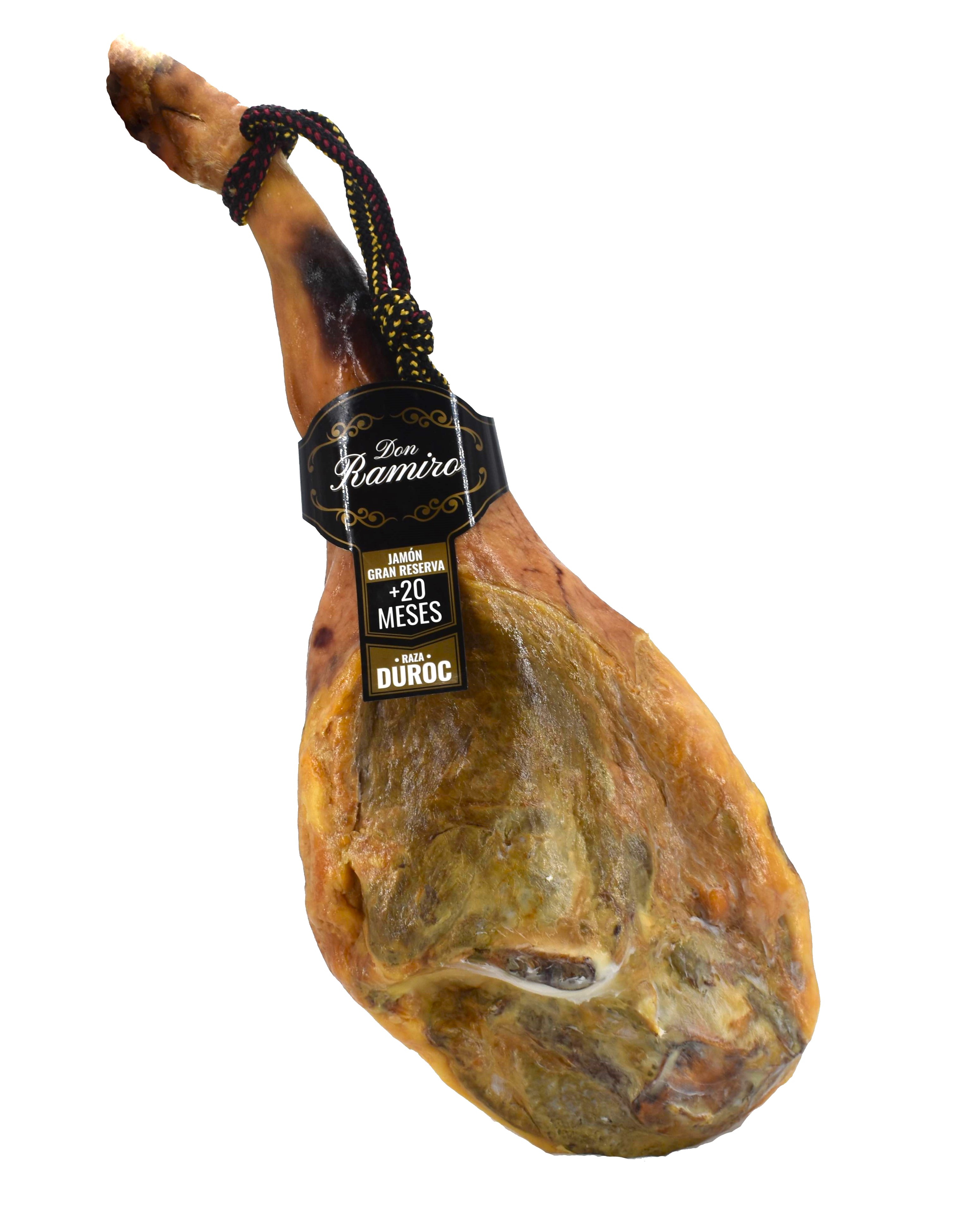 Jamón Gran Reserva con Pata y Corte V (+20 meses), Duroc